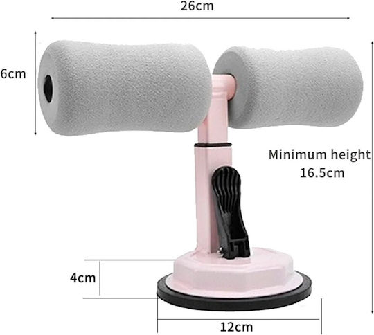 YWFZ-001 Sit Up Assistent Gray Saugnapf