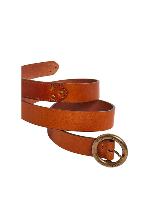 Pepe Jeans Women's Belt Tabac Brown