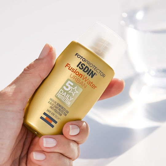 Isdin Fusion Water Urban Cremă Antisolara Pentru Față SPF30 50ml
