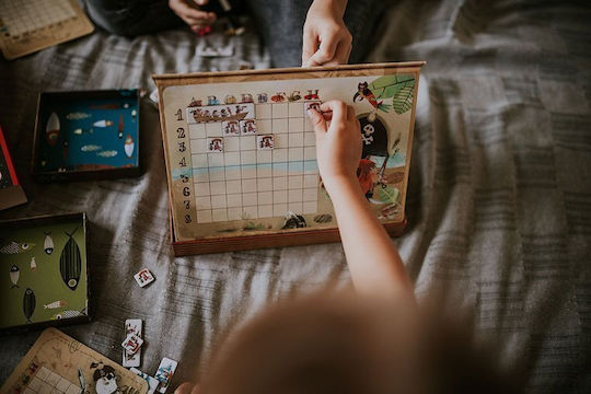 Board Game Ναυμαχία for 4+ Players 4+ Years Old (EN) Janod