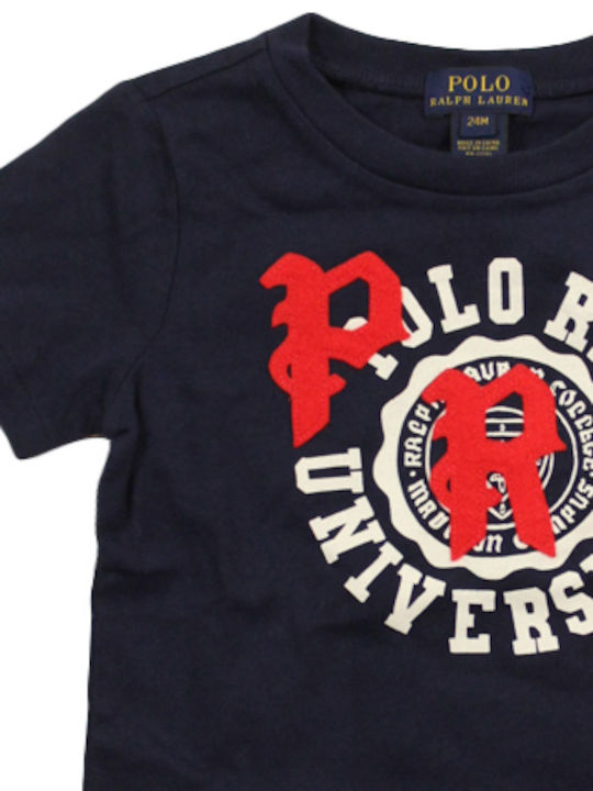 Ralph Lauren Kids T-shirt Navy Blue