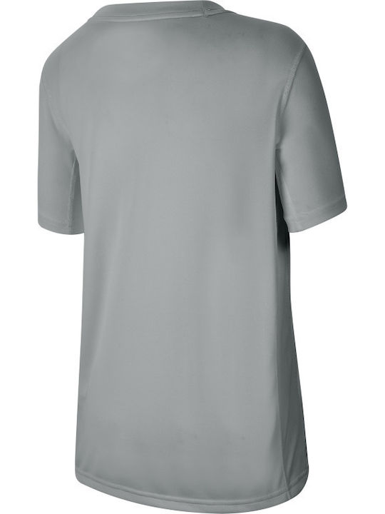 Nike Tricou pentru copii Gri Short Sleeve Training