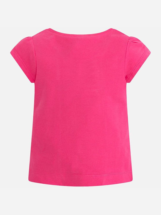 Mayoral Tricou pentru copii Fuchsia