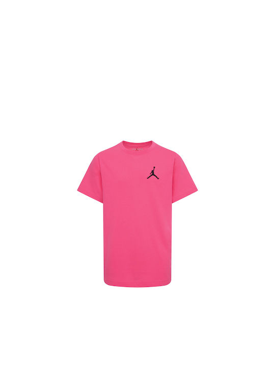 Jordan Kinder T-shirt Rosa Jumpman Air