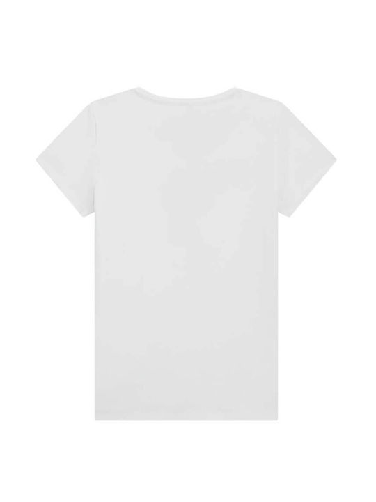 Guess Tricou pentru copii Alb