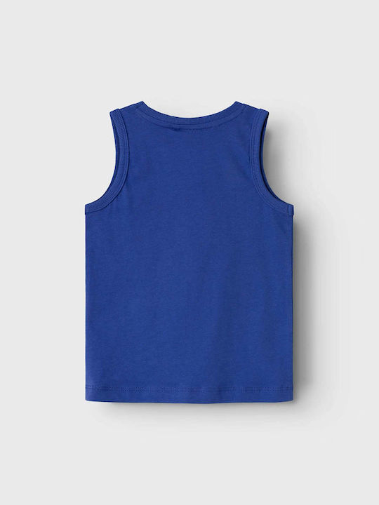 Kids' Shirt Sleeveless Royal Blue Shark Driver