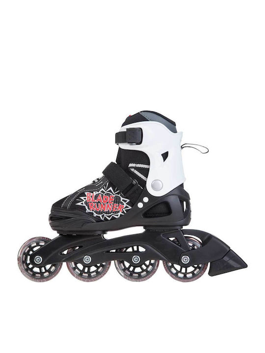 Rollerblade Bladerunner Phaser XR Combo Inline Αυξομειούμενα Rollers Μαύρα Παιδικά