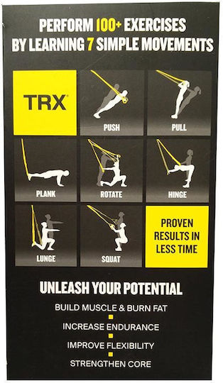 TRX Ιμάντες Γυμναστικής Strong System Suspension Trainer