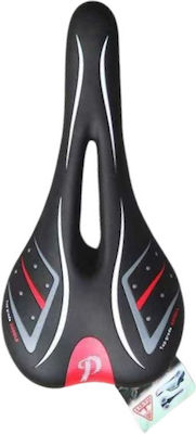 Black Racing Bicycle Saddle