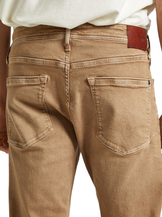 Ανδρικό Παντελόνι Τζιν 858/khaki Beige