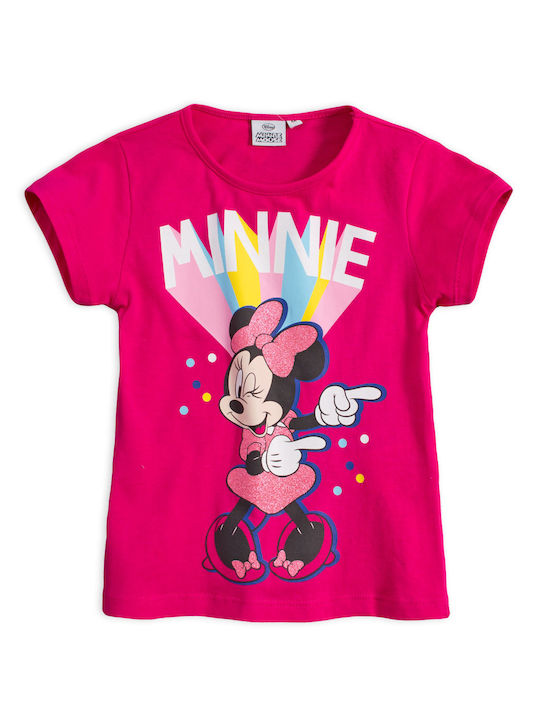 Sun City Minnie Παιδικό T-shirt Φούξια