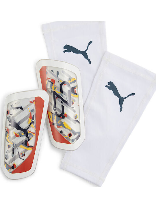 PUMA Neymar Jr Ultra Flex Sleeve Adults Soccer Shin Protectors Multicolour 030921-01