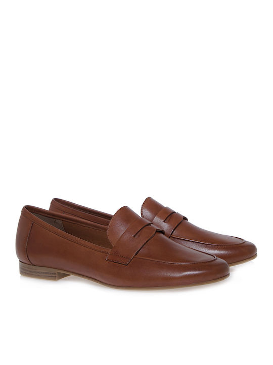 Marco Tozzi Women's Loafers in Tabac Brown Color