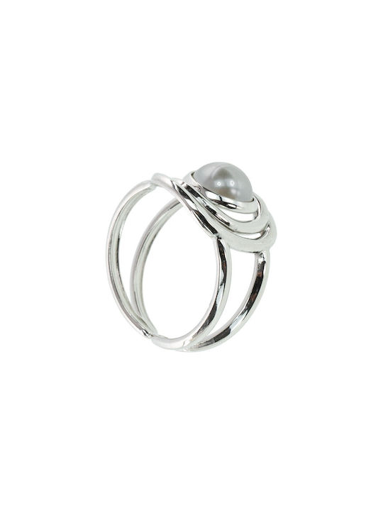 FantazyStores Women's Ring with Pearls