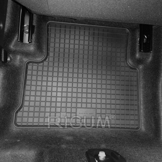Rigum Set of Front and Rear Mats 4pcs Tray Type for Dacia Jogger 2022+ Black