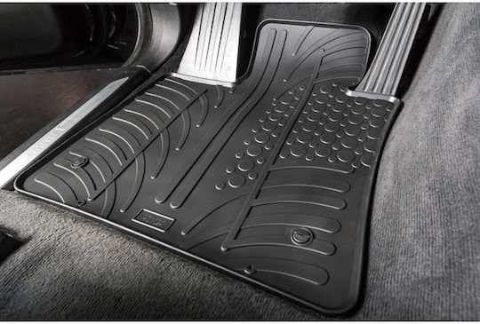 Gledring Set of Front and Rear Mats 4pcs for Alfa Romeo Stelvio 2017 Black