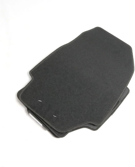 Petex Set of Front and Rear Mats 4pcs for Renault Captur 2013-2019 Black