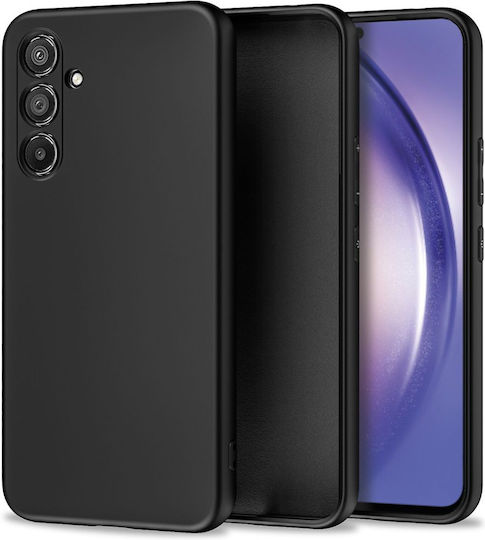 Tech-Protect Icon Soft Touch Back Cover Σιλικόνης Μαύρο (Galaxy A14)