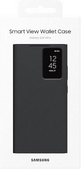 Samsung Smart View Wallet Plastic Black (Galaxy S24 Ultra)