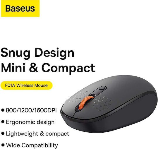 Baseus F01a Kabellose Bluetooth Mini Maus Frosted Grau