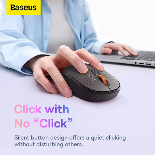 Baseus F01a Kabellose Bluetooth Mini Maus Frosted Grau