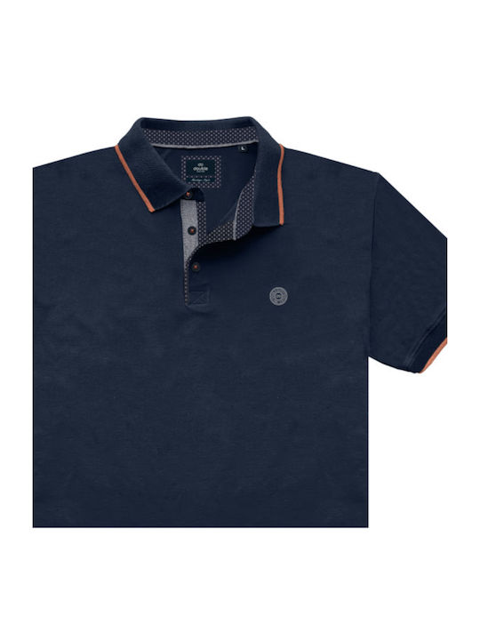 Double Men's Blouse Polo Sc. Blue