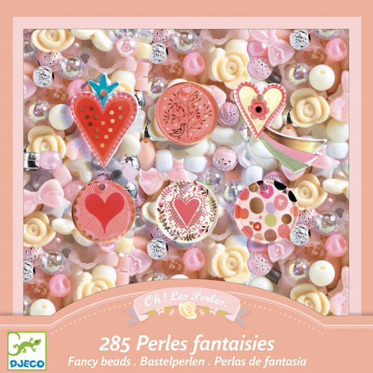 Djeco Jewelry with Beads Hearts for Children 6+ years old Years