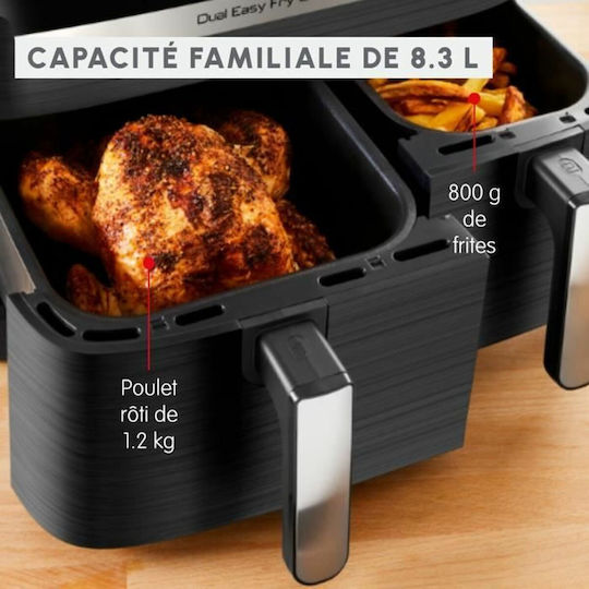 Moulinex Air Fryer 8lt Μαύρο EZ905B20