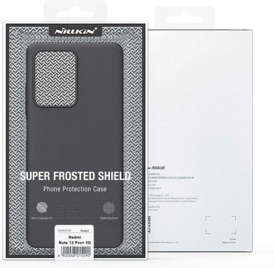 Nillkin Super Frosted Back Cover Plastic Black (Xiaomi Note 12 Pro+ 5G)