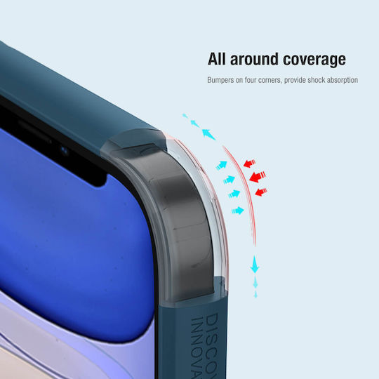 Nillkin Super Frosted Shield Pro Задна корица Пластмаса Черен (iPhone 14 Pro)