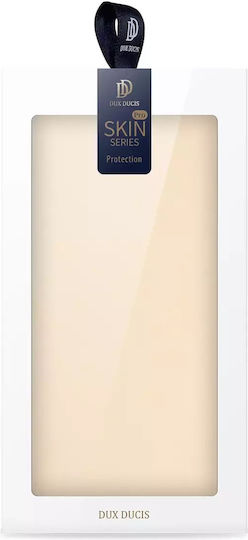 Dux Ducis Skin Pro Holster Book Leather / Silicone / Synthetic Leather Gold (Redmi Note 11 Pro)