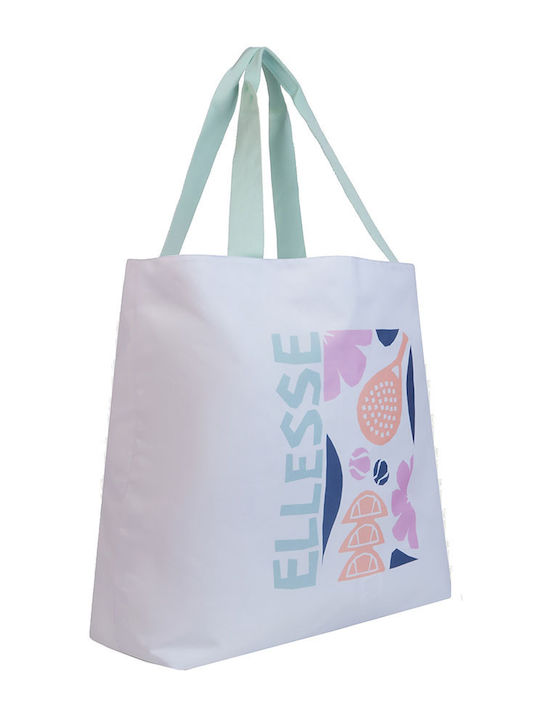 Ellesse Υφασμάτινη Τσάντα για Ψώνια σε Λευκό χρώμα