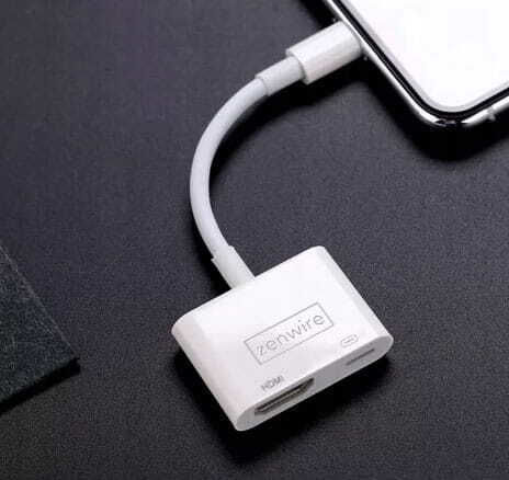 Zenwire Lightning Male to HDMI Female Converter 1 Piece