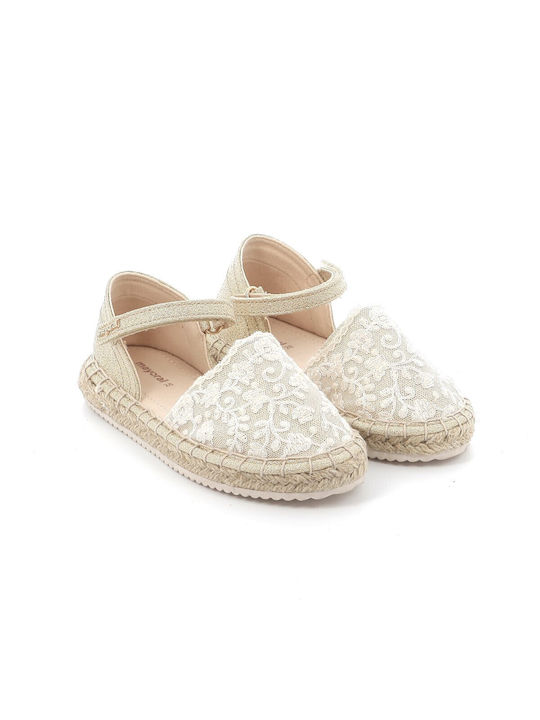 Mayoral Παιδικές Espadrilles Gold