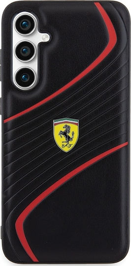 Ferrari Carbon Back Cover Πλαστικό Μαύρο (Galaxy S23 FE)