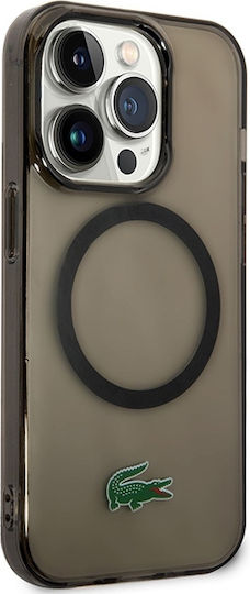 Lacoste Back Cover Plastic Black (iPhone 14 Pro Max)