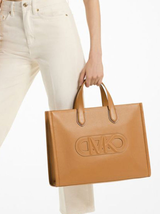 Michael Kors Gigi Lg Women's Bag Tote Hand Brown