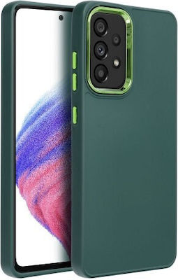 Forcell Frame Fort Back Cover Green (Galaxy A52 / A52s)