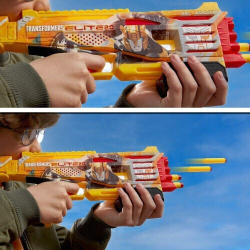 Nerf Trägerraketen Transformers Bumblebee Blaster Elite 2.0 für 8+ Jahre