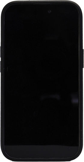 Audi Back Cover Σιλικόνης Μαύρο (iPhone 15)