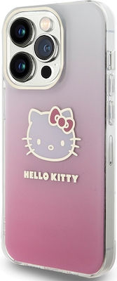 Hello Kitty Back Cover Plastic Durable Pink (iPhone 15 Pro Max)