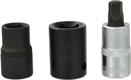 Hexagonal Wrench Set Brake Caliper Removal Geko 1/2" 14 19 10mm