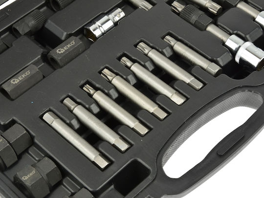 Alternator Assembly Disassembly Wrench Set Geko 22 Pieces