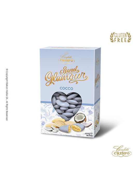 Crispo Almond Sweet Glamour Coconut Coconut Blue 0,4kg ≈150pcs