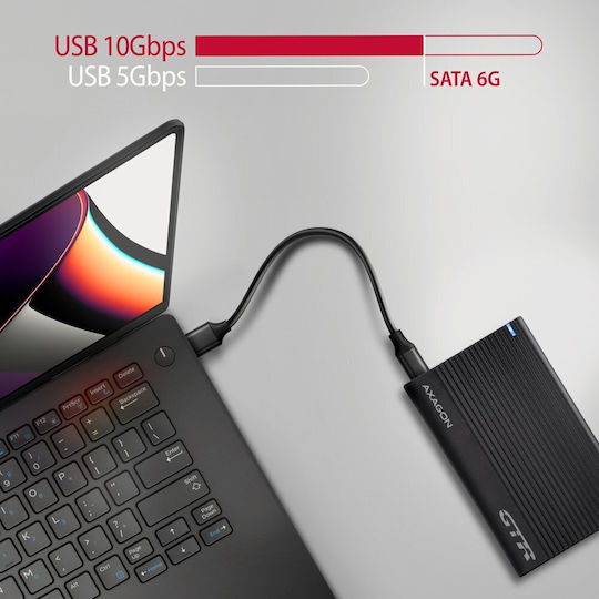 Axagon Θήκη για Σκληρό Δίσκο 2.5" SATA III με σύνδεση USB 3.2