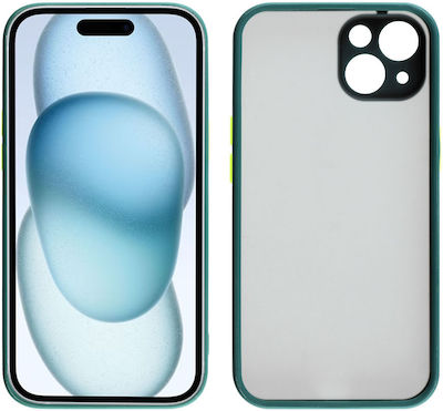 Lime Hardshell Fusion Full Camera Protection Back Cover Green (iPhone 15)