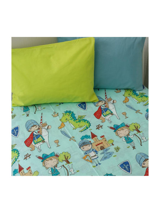 Borea Ιππότης Π-8 Baby Quilt Baumwolle Βεραμάν 110x140cm