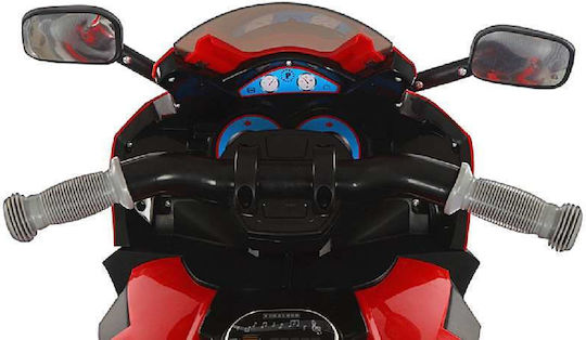 Kinder Motorrad Inspiriert Bo Motor Karachi Elektroantrieb 6 Volt Weiß