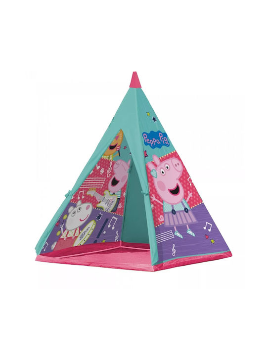 John Kids Indian Teepee Play Tent Πέππα Το Γουρουνάκι for 3+ years Multicolour