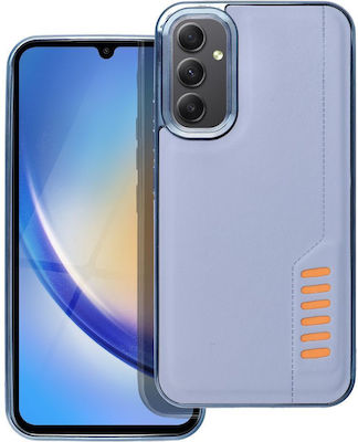 Forcell Milano Umschlag Rückseite Blau (Galaxy A34)